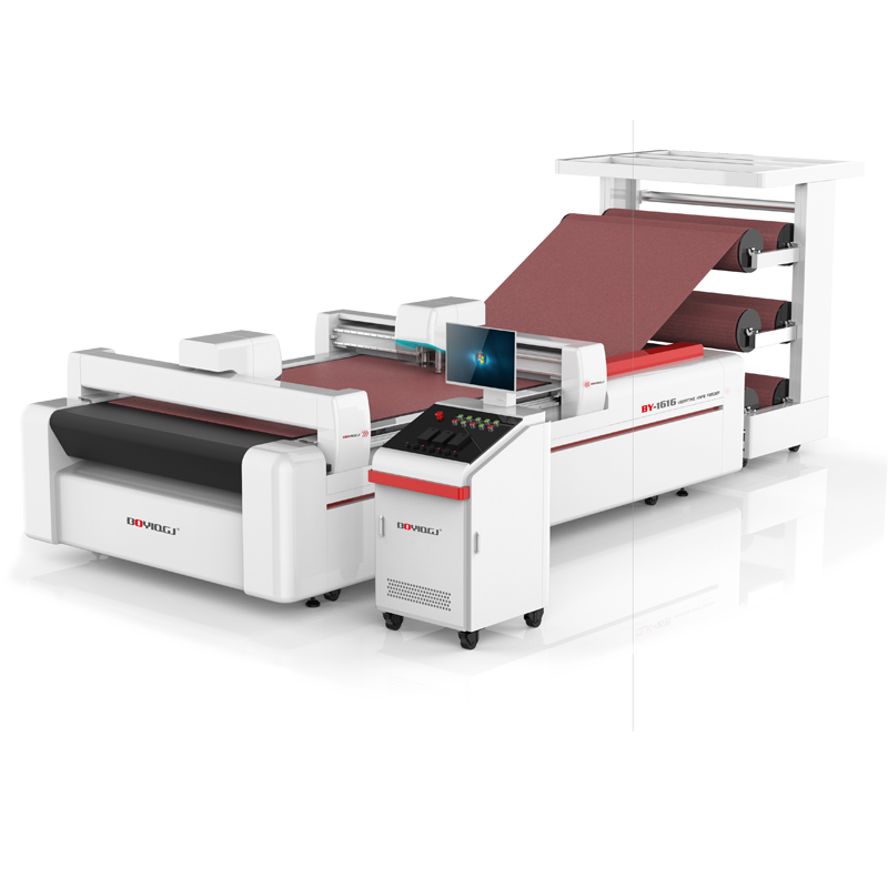 Intelligent flat multi-layer cutting machine