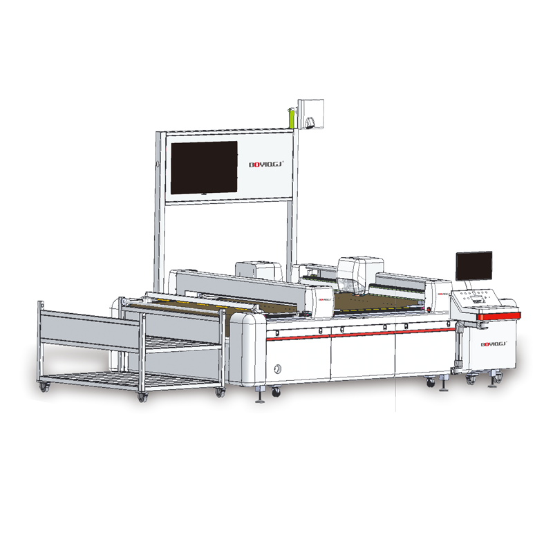 Intelligent flat multi-layer cutting machine